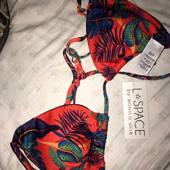 NWT L*SPACE bikini top - Picture 4 of 4